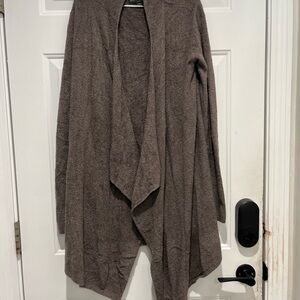 Barefoot Dreams Taupe Women's Cardigan,  S/M